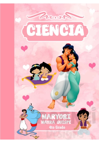 Aladdin y Jasmine 04 Portada